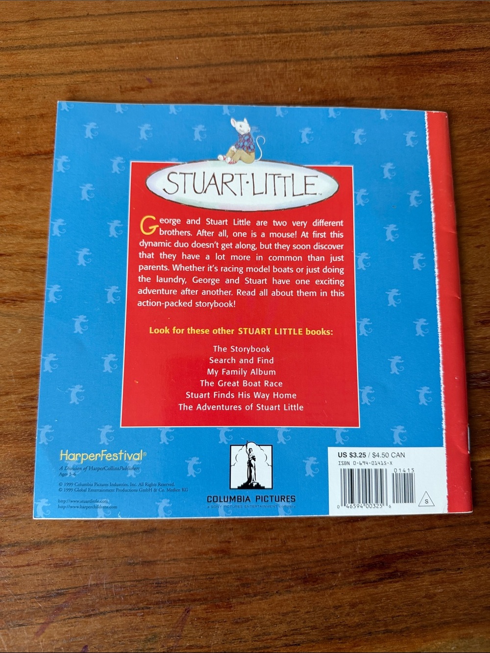 Stuart Little Picture Book George & Stuart - Picture 2 of 9